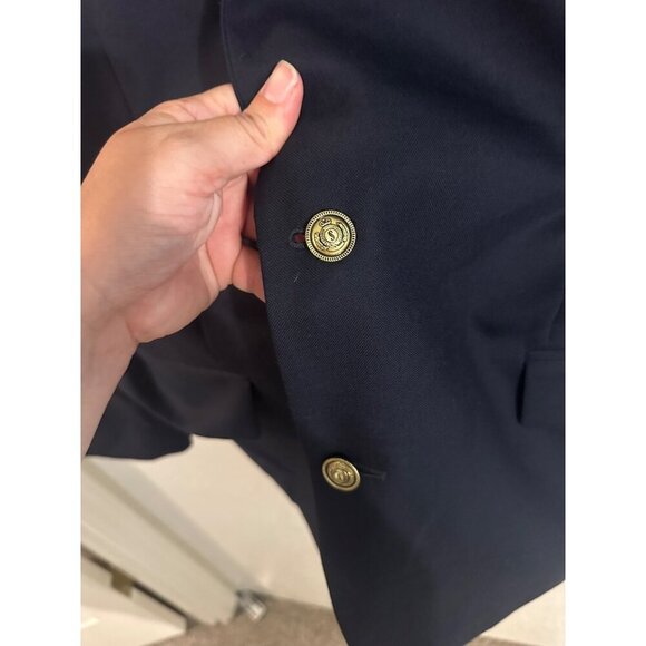 Stafford Men’s Tailored Cultured Wool Regular Fit Blazer - Picture 5 of 12